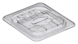 Pch1351 polycarbonate (clear) Hinged Flip Lid For 1/6 Pans