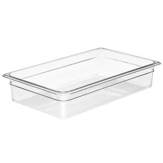 Inf4100-c gn Foodpan 1/1 Polycarbonate (clear) - 100mm(d)