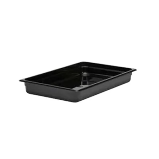 Inf5065-c gn Foodpan 1/1 Polycarbonate (black) - 65mm(d)