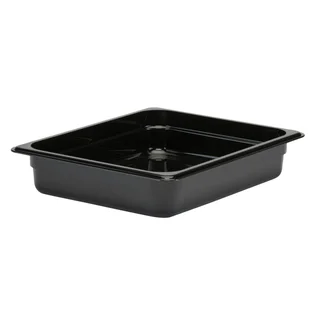 Inh5065-c gn Foodpan 1/2 Polycarbonate (black) - 65mm(d)