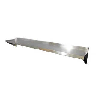 Wsst0300 Stainless Steel Wall Shelf - Single Tier - 0.9mm (430)