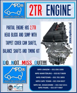 New Engines For GWM, Quantum, Jinbei *LIMITED STOCK*