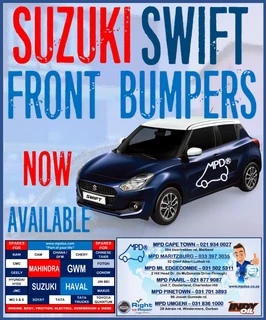 Suzuki Swift,Dzire,S-presso headlights & bumpers available