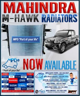 Mahindra Mhawk 2.2 Radiators in stock