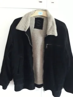 Black cordroy Jacket Medium