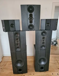 JAMO THX LUCASFILM 5.2 HOME THEATRE LOUDSPEAKERS
