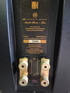 KEF REFERENCE MODEL THREE - SERIES 2 LOUDSPEAKERS