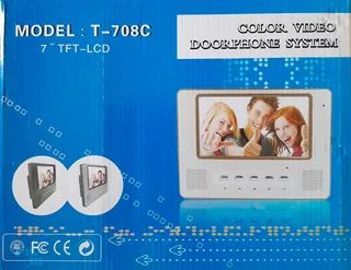 Video Intercom set NEW - 7 inch colour monitor with camera REDUCED TO CLEAR