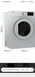 Silver 8kg vented tumbledrier