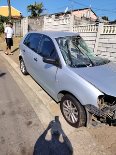 Polo Vivo 2014 accident damaged
