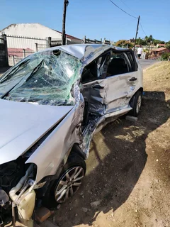 Polo Vivo 2014 accident damaged