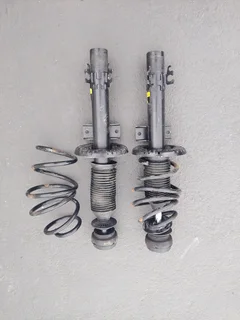 Polo front shock complete with cut spring