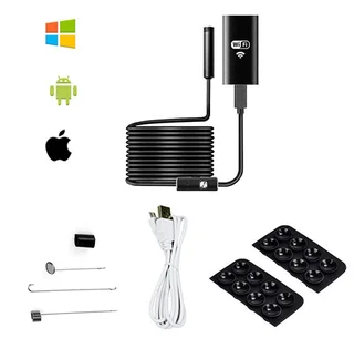 Endoscope Borescope 2m wifi Camera for iphone android Huawei PC &amp; MAC Hi res 1280X720 pixels