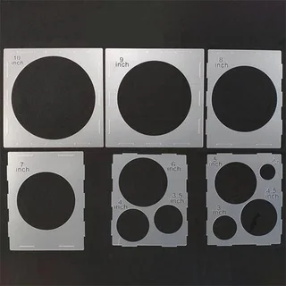 balloon sizer template for uniform balloon size