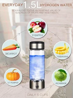 Portable Hydrogen Rich Water Generator