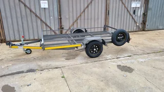 QTEC Golf Cart Tilt Trailer