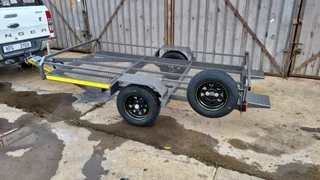 QTEC Golf Cart Tilt Trailer