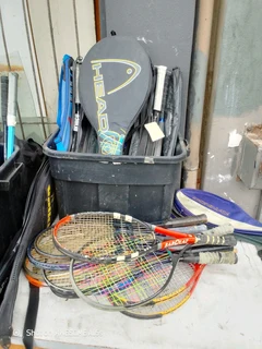 Tennis and squash rackets