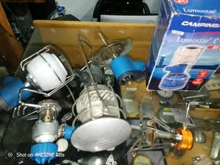 Camping stove light and other camping stuff