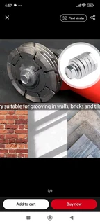 Grinder to Wall Chaser Adaption Set- M14