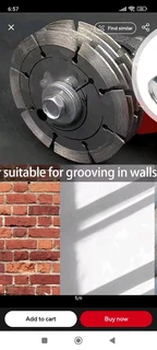 Grinder to Wall Chaser Adaption Set- M14