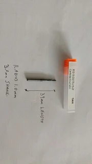 CNC End Mill Tapered- 1.0mm End /39mm