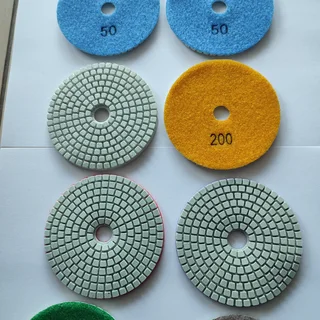 Diamond Polishing Pad Set - 10x Pieces