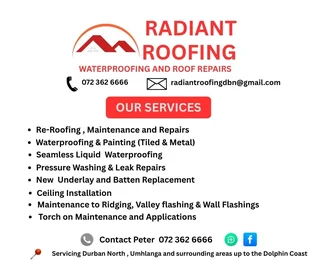 Roofing Service - Durban North/Umhlanga