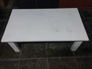 Solid pine coffee table