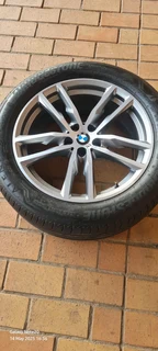 19"bmw M Sport Rim Plus Bridgestone Runflat Tyre 70% Thread