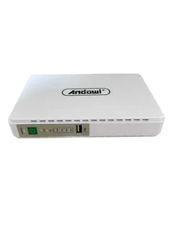 Andowl-Mini DC UPS for WiFi or CCTV with Multi-Output Q-UP800