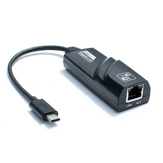 USB Type C to 10/100/1000M RJ45 Gigabit Ethernet adapter Converter for Mac Network Cards