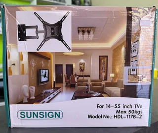 14-55-inch Full Motion TV / Monitor Wall Mount Bracket X-400
