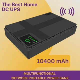 Mini DC UPS - 10400mAh Multi functional Network