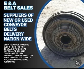 Steel cord, PVC and Plye Conveyor belt