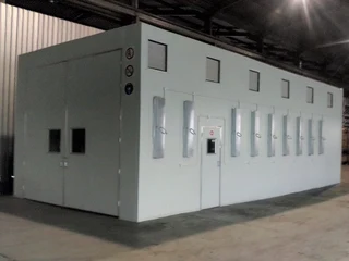 SPRAY BOOTH - 15 0R 18X5X5  TRUCK/BUS/EQUIPMENT LESS 12.5% WITH 12 months to pay - 1 UNIT ONLY