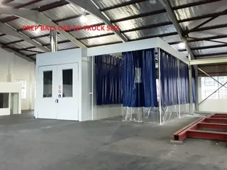 Area / Container conversion to Spray / Shot blast booth.