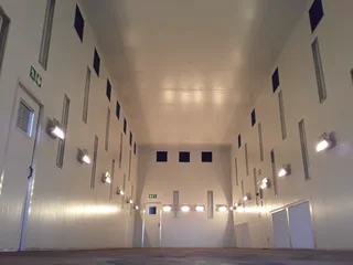 Area / Container conversion to Spray / Shot blast booth.