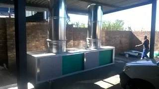 Extract systems spray Paint /Dust/Fumes-220/380v. Complete. Low to high volume