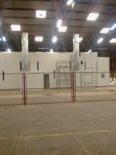 Spray booth compliance certification -6 monthly test for audits/ Burner service/Relocations