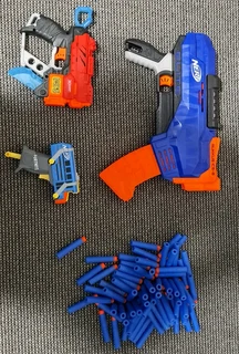 NERF Guns x 3