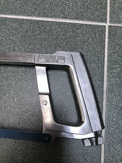 Sandvik 225 Sweden Sandflex steel hack saw aluminium frame