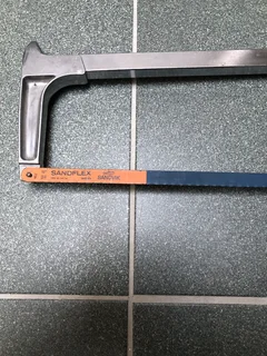 Sandvik 225 Sweden Sandflex steel hack saw aluminium frame