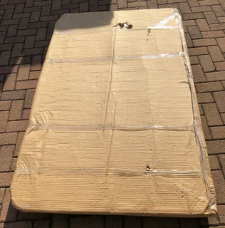 Table top toughened glass clear color Size 1800mm long x 1100mm wide