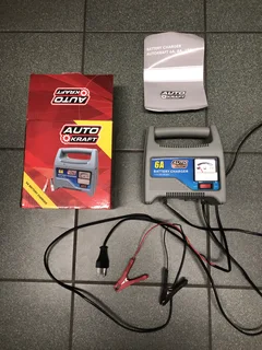 Battery charger 6A Auto Kraft like new never used