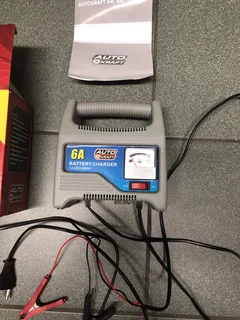 Battery charger 6A Auto Kraft like new never used