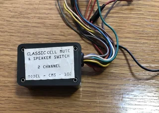 Classic cellphone mute &amp; speaker switch 2 channel