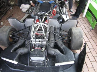 Racing car swift chassis Nardini body