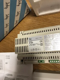 Brand new BPT E/320 intercom power supply complete