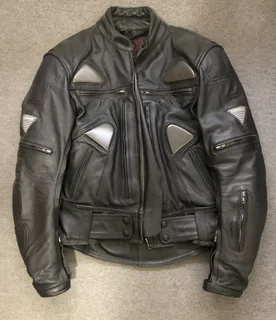 Teknic Bikers Black Leather Jacket